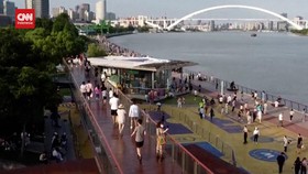 VIDEO: Penampakan Kota Shanghai Setelah Lockdown Dibuka