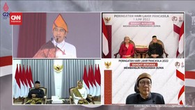 VIDEO: Jokowi Pimpin Upacara Hari Pancasila di Ende