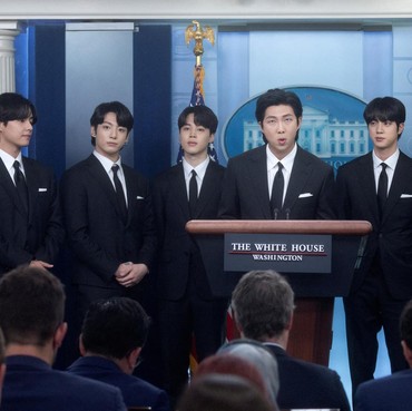 Penuhi Undangan Gedung Putih, BTS Kena Cemooh Presenter Berita AS