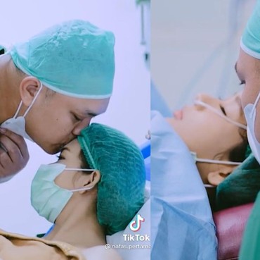 9 Momen Haru Adiezty Fersa Lahirkan Buah Hati Usai 6 Tahun Penantian