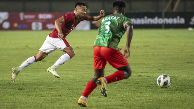 Saddil Ramdani menyebut para pemain Timnas Indonesia sudah berjuang keras saat menghadapi Bangladesh di Stadion Si Jalak Harupat.