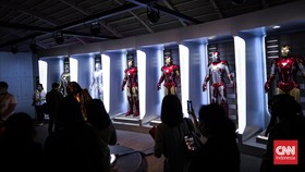 FOTO: Melihat Lebih Dekat Puluhan Kostum Asli Superhero Marvel