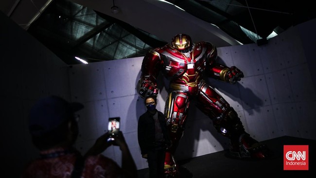 FOTO: Melihat Lebih Dekat Puluhan Kostum Asli Superhero Marvel