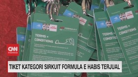 VIDEO: Tiket Kategori Sirkuit Formula E Habis Terjual