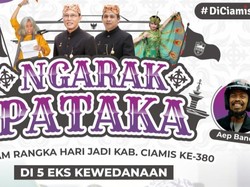 Ngarak Pataka Bakal Meriahkan Hari Jadi Ciamis