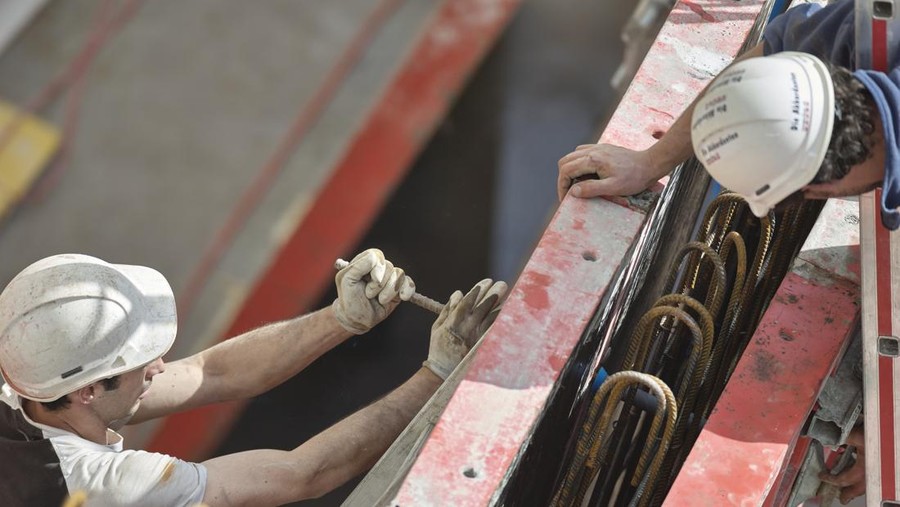 Construction Site in Zurich City