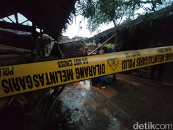 Tanah Longsor Timpa Saung Makan di Depok, 2 Orang Tewas dan 1 Luka