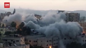 VIDEO: Pekik Takbir saat Permukiman Palestina Dibombardir Israel