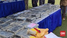 Warga Temukan 43 Kg Kokain Tercecer di Pinggir Pantai Anambas Kepri