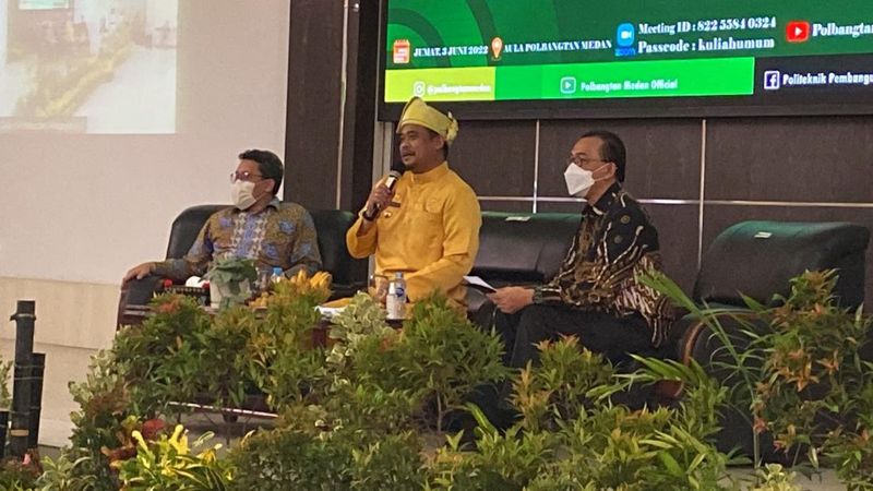 Wali Kota Medan Bobby Nasution mendorong generasi muda dan mahasiswa di Kota Medan untuk menggeluti sektor pertanian sebagai sumber kehidupan yang menjanjikan.