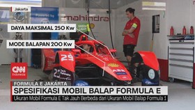 VIDEO: Spesikasi Mobil Balap Formula E