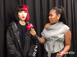 Cerita Isyana Sarasvati di Balik Rambut Merah-Hitam Saat Konser Lexiconcet