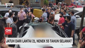 VIDEO: Jatuh Dari Lantai 21, Nenek 55 Tahun Selamat dari Maut