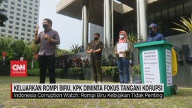 VIDEO: Keluarkan Rompi Biru, KPK Diminta Fokus Tangani Korupsi