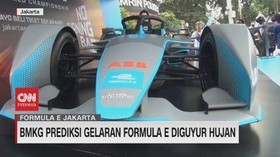 VIDEO: BMKG Prediksi Gelaran Formula E Diguyur Hujan