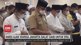 VIDEO: Anies Ajak Warga Jakarta Salat Gaib Untuk Eril