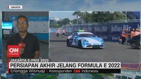 VIDEO: Persiapan Akhir Jelang Formula E-Prix 2022