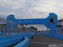 Mengintip Persiapan Sirkuit Formula E Jelang H-1 Balapan