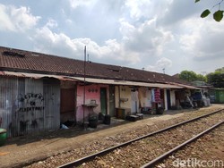 Jejak Kejayaan Stasiun Jagalan Malang Lenyap Ditelan Permukiman