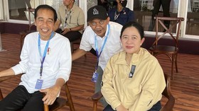 Puan Maharani Temui Jokowi di Istana Bahas Pemilu 2024