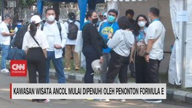 VIDEO: Kawasan Wisata Ancol Mulai Dipenuhi Oleh Penonton Formula E