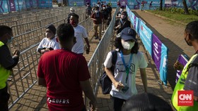 FOTO: Penonton Formula E Mulai Serbu Ancol
