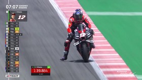 VIDEO: Duo Aprilia Tercepat di FP2 MotoGP Catalunya