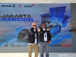 Uji Kecepatan 5G Indosat di Sirkuit Formula E, Wussssh!