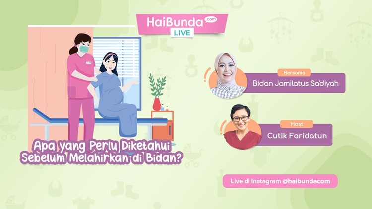 HaiBunda Live Tips Melahirkan di Bidan HaiBunda Live Tips Melahirkan di Bidan