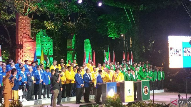 Ketum Goklar mencontohkan untuk bertemu dengan siapapun harus sudah sepengetahuan pimpinan partai lain dalam Koalisi Indonesia Bersatu (KIB).