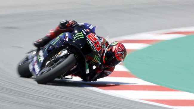 Fabio Quartararo dan Yamaha akan berupaya melawan 'sial' di MotoGP Austria 2022 di Sirkuit Red Bull Ring, Minggu (21/8).