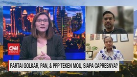 VIDEO: Partai Golkar, PAN dan PPP Teken MOU, Siapa Capresnya?