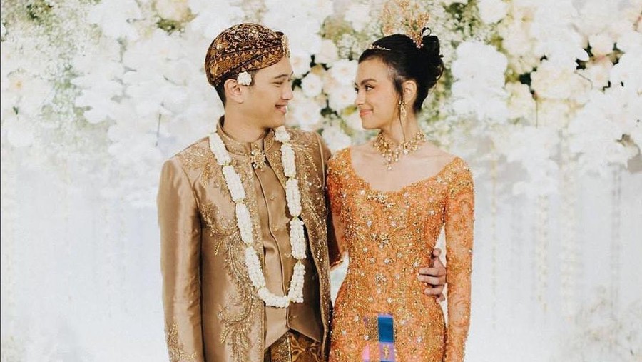 Dekorasi pernikahan Eva Celia dan Demas Narawangsa.