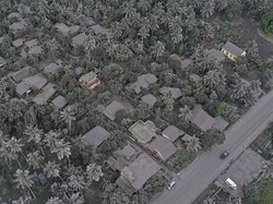 Video: Penampakan Filipina Diselimuti Abu Seusai Gunung Kanlaon Erupsi