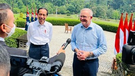 Jokowi Girang RI Jadi Tujuan Pertama Kunjungan PM Australia Albanese