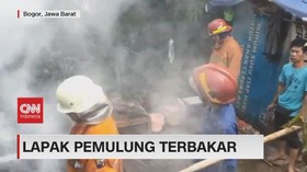 VIDEO: Lapak Pemulung Terbakar