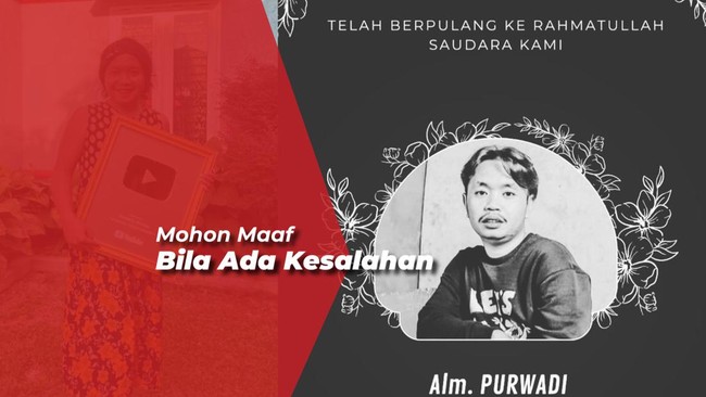 Komedian Purwadi aka Rita Warintil Meninggal Dunia