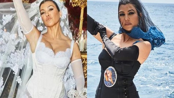 Tak Cukup Satu, Ini Deretan Gaun Pengantin Kourtney Kardashian! Mana yang Paling Keren?