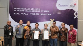 Gandeng Telkom, Bank Papua Tingkatkan SDM Lewat Aplikasi LMS