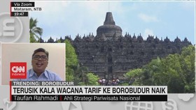 VIDEO: Terusik Kala Wacana Tarif ke Borobudur Naik