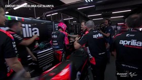 VIDEO: Espargaro Menangis Usai Blunder di MotoGP Catalunya