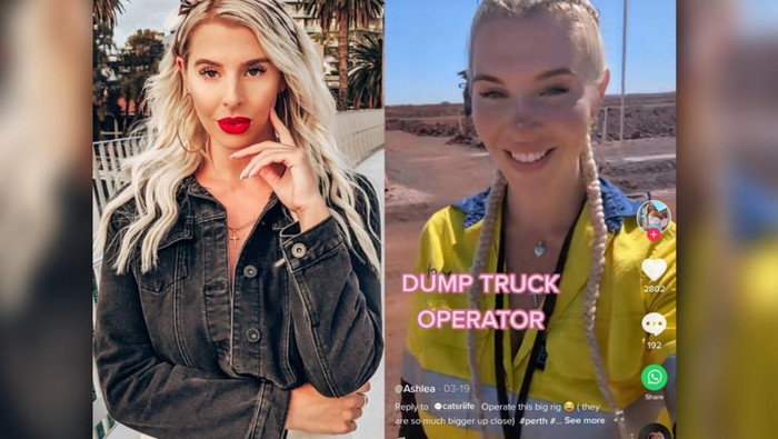 Viral! Kisah Perempuan Berprofesi Sebagai Supir Dump Truck, Penghasilnnya Capai Rp1 M!