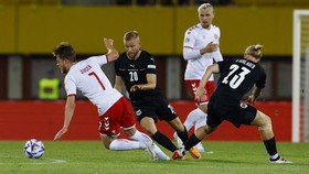 Viral Misteri Lubang Besar di Lapangan Austria vs Denmark