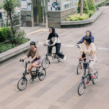 Rayakan Hari Sepeda Dunia, Brompton Ajak Warga Bahagia Bersepeda