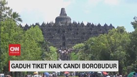 VIDEO: Gaduh Tiket Naik Candi Borobudur