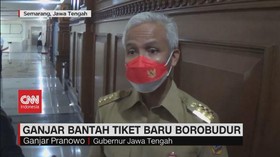 VIDEO: Ganjar Bantah Tiket Baru Borobudur