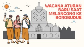 INFOGRAFIS:  Wacana Aturan Baru Wisata ke Candi Borobudur