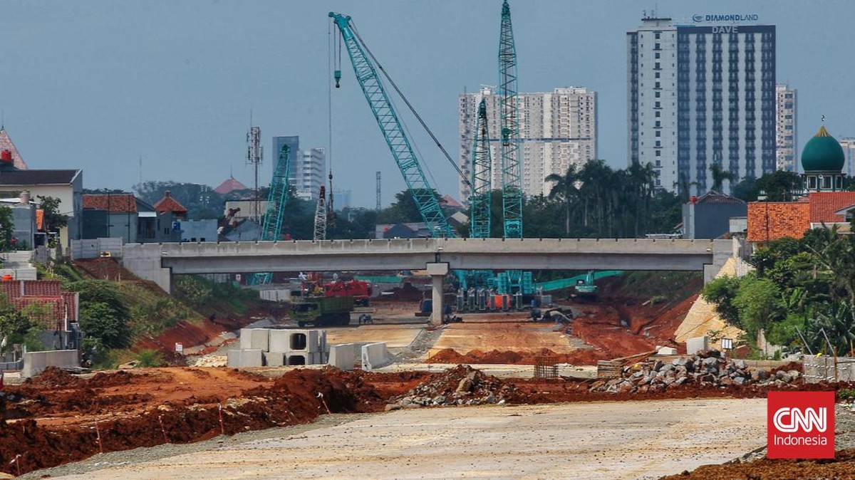 FOTO: Kejar Target Proyek Tol Cijago-Desari Kelar Bulan Ini