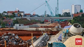 FOTO: Kejar Target Proyek Tol Cijago-Desari Kelar Bulan Ini