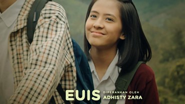 Cerita Adhisty Zara Tahan Tangis Saat Dimarahi Emak di 'Keluarga Cemara 2'